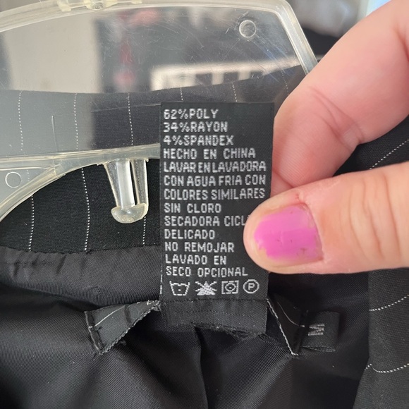 Rampage Striped Blazer - Picture 6 of 6